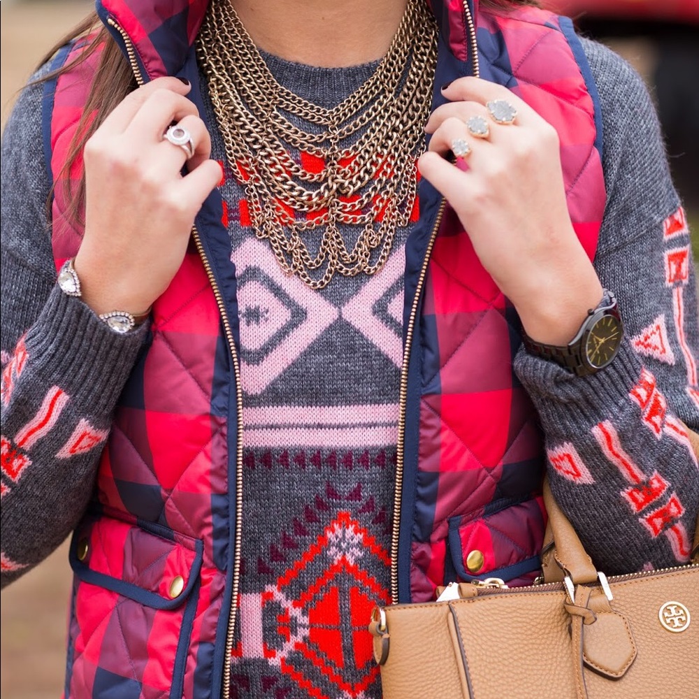 NWT Nordic Fair Isle Sweater
